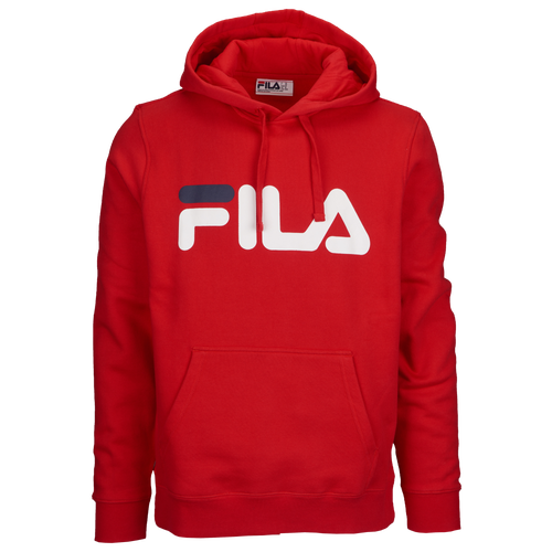 Fila Fiori Hoodie - Men's - Casual - Clothing - Chinese Red