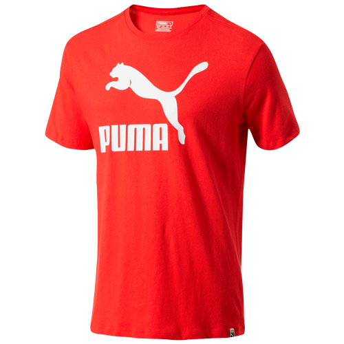 PUMA Archive Life T-Shirt - Men's - Casual - Clothing - Flame Scarlet ...