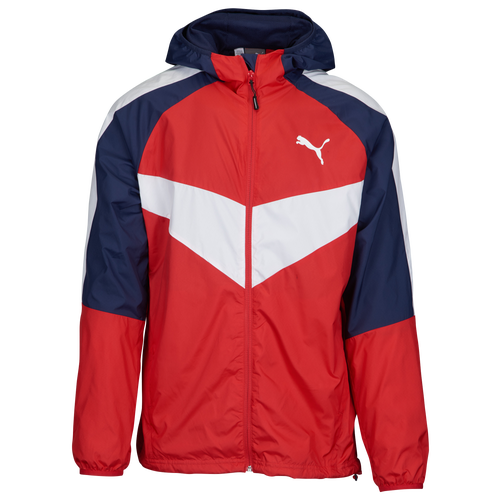 PUMA PWRVent Windbreaker - Men's - Casual - Clothing - Ribbon Red