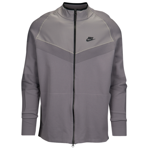 Nike Tech Knit Jacket Men's Casual Clothing Gunsmoke/Black