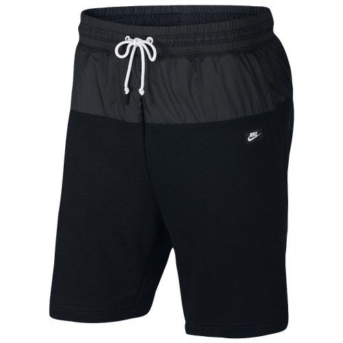 Nike Modern Colorblock Shorts - Men's - Casual - Clothing - Black/Black