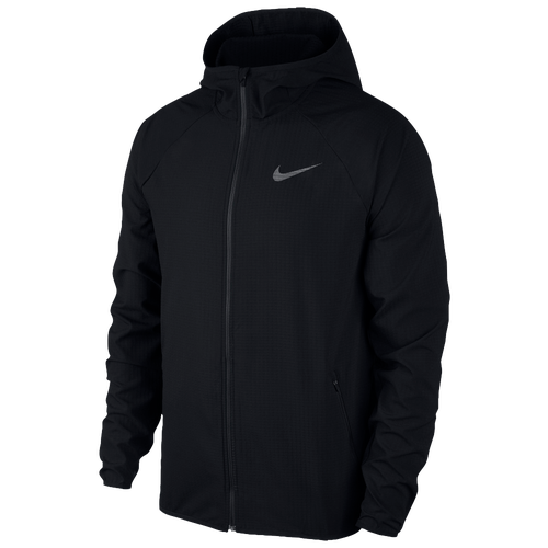 Nike Flex Full Zip Hooded Jacket - Men's - Training - Clothing - Black ...