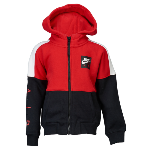 Nike Air Fleece Full-Zip Hoodie - Boys' Preschool - Casual - Clothing ...