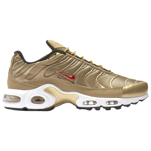 Nike Air Max Plus - Women's - Casual - Shoes - Metallic Gold/Varsity ...