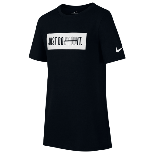 Nike Just Don't Quit TShirt Boys' Grade School Training Clothing