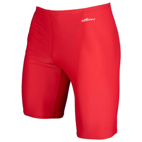 Dolfin Team Solid Jammer Swimsuit - Men's - Swimming - Clothing - Red