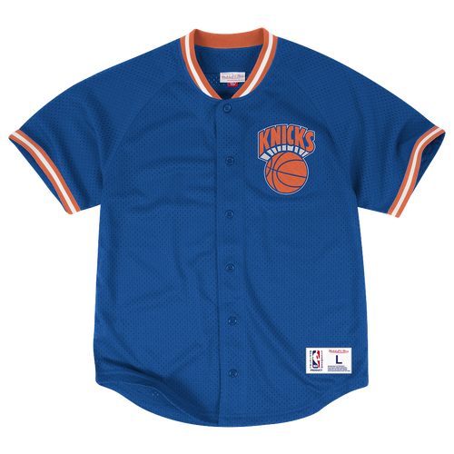 Mitchell & Ness NBA Pro Mesh Button Front Jersey - Men's - Clothing ...
