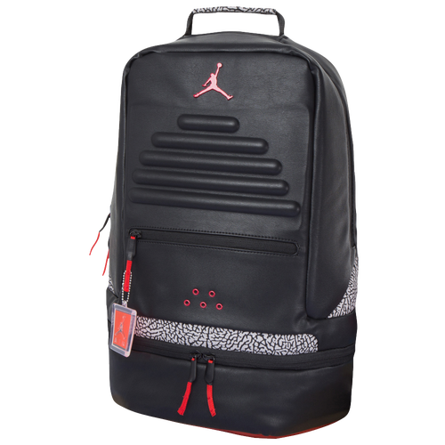 Jordan Retro 3 Backpack - Basketball - Accessories - Black/Gym Red/Cement