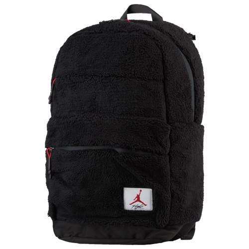 Jordan Sherpa Backpack - Basketball - Accessories - Black/Gym Red