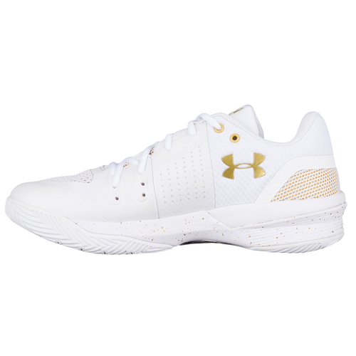 Under Armour Block City Women's Volleyball Shoes White/Metallic