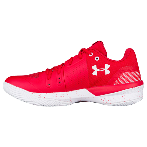 Under Armour Block City - Women's - Volleyball - Shoes - Red/White