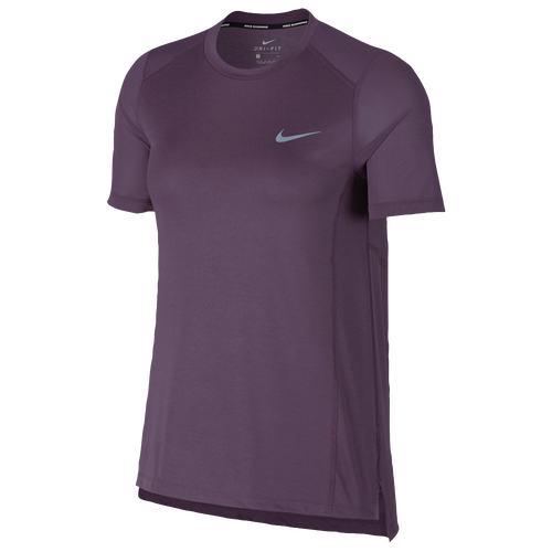nike miler t shirt purple