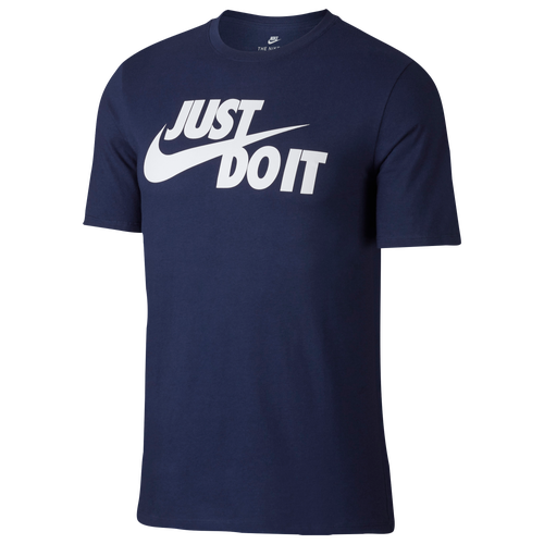 Nike JDI Swoosh T-Shirt - Men's - Casual - Clothing - Binary Blue/White