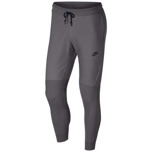 Nike Tech Knit Pants - Men's - Casual - Clothing - Gunsmoke/Black