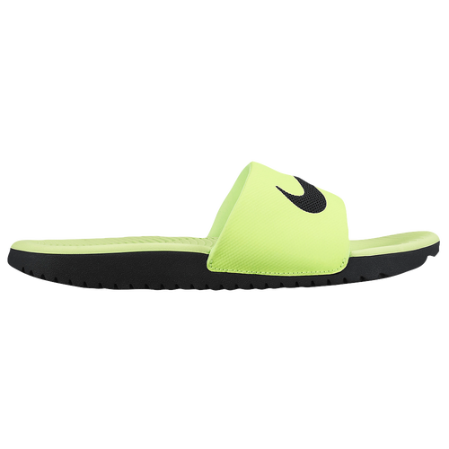 Nike Kawa Slide - Boys' Preschool - Casual - Shoes - Volt/Black