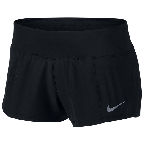 Nike Dry Crew Shorts 2 - Women's - Running - Clothing - Black