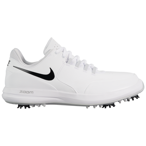 Nike Accurate Golf Shoes - Men's - Golf - Shoes - White/Black/Metallic