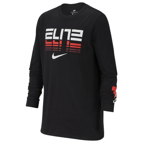 Nike Elite Long-sleeve T-shirt - Boys' Grade School - Basketball 