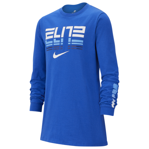 Nike Elite Long-Sleeve T-Shirt - Boys' Grade School - Basketball ...