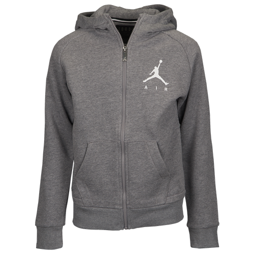 Jordan Jumpman Fleece FullZip Hoodie Boys' Grade School Basketball