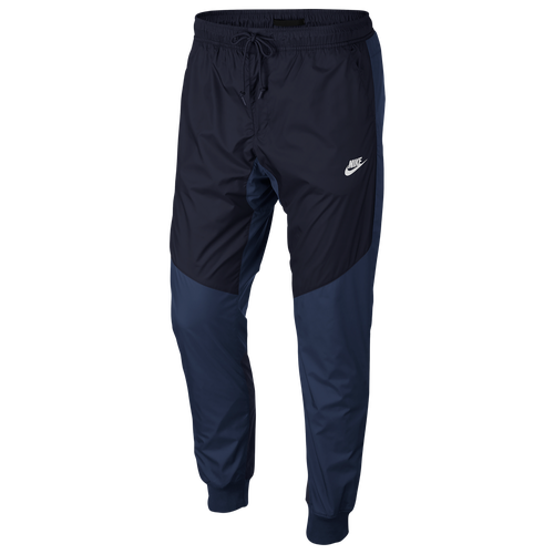 nike windrunner pants blue