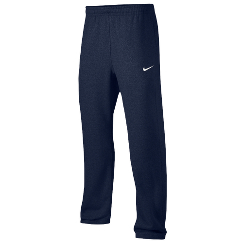 white nike fleece pants