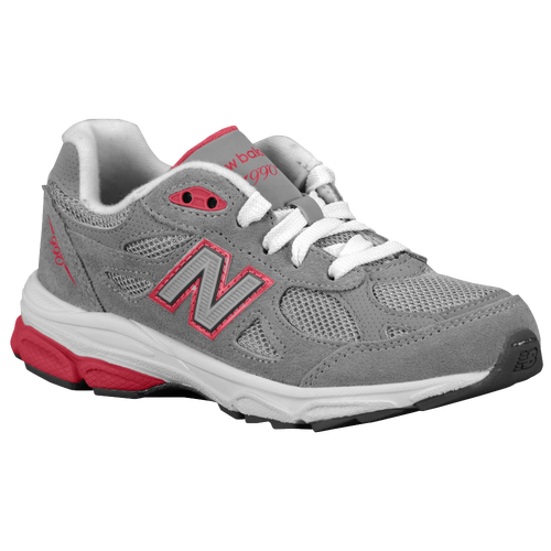 New Balance 990   Girls Preschool   Running   Shoes   Grey/Pink