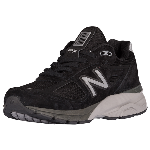 New Balance 990 V4 - Women's - Running - Shoes - Black/Silver