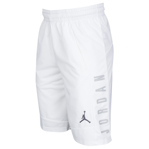 Jordan AJ Shorts Men's Basketball Clothing White/White/Silver