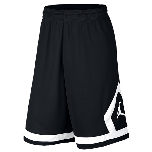 Jordan Flight Diamond Shorts - Men's - Basketball - Clothing - Black/White