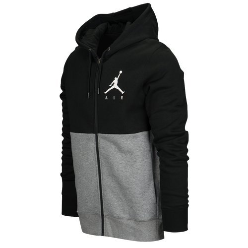 nike jordan jumpman crew neck sweat in grey