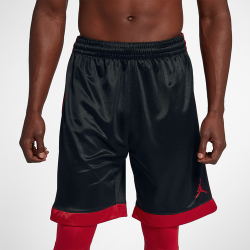 Jordan Shimmer Shorts - Men's - Basketball - Clothing - Black/Gym Red ...