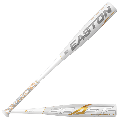 Easton Beast Speed USSSA Baseball Bat Grade School Baseball Sport Equipment White/White