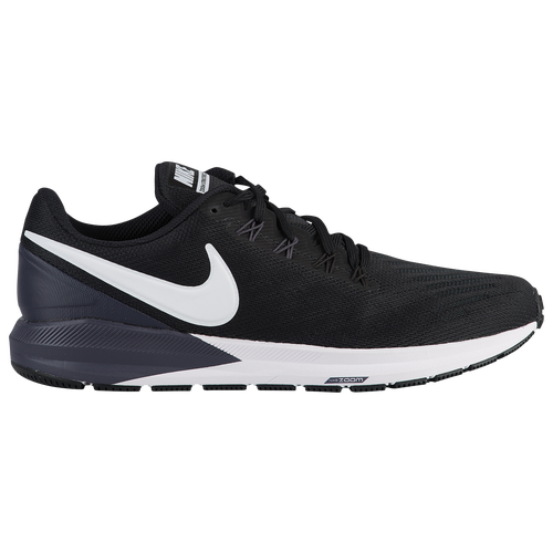 Nike Air Zoom Structure 22 - Men's - Running - Shoes - Black/White/Gridiron