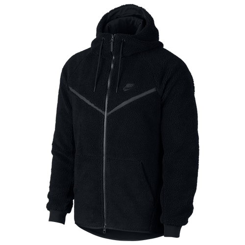 Nike Sherpa FullZip Windrunner Jacket Men's Casual Clothing