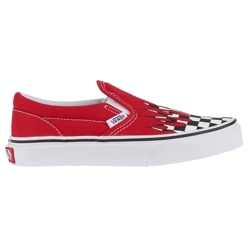 Vans Classic Slip On - Boys' Preschool - Casual - Shoes - Racing Red ...