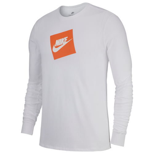 orange nike top long sleeve