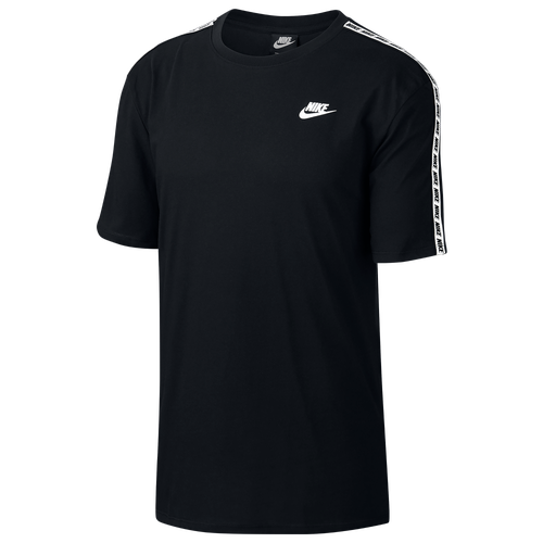 Nike Repeat T-Shirt - Men's - Casual - Clothing - Black/White