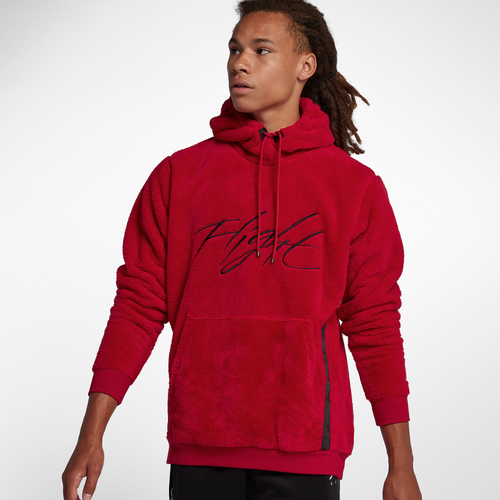 Jordan Wings of Flight Sherpa Hoodie - Men's - Basketball - Clothing ...