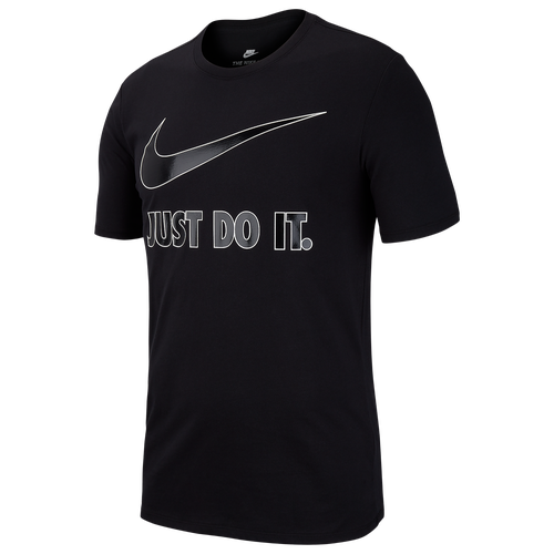 Nike JDI Logo T-Shirt - Men's - Casual - Clothing - Black/White