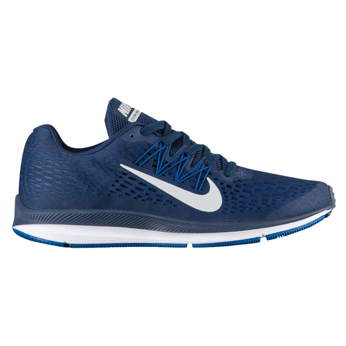 Nike Zoom Winflo 5 - Men's - Running - Shoes - Midnight Navy/Pure Platinum