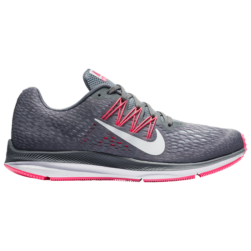 Nike Zoom Winflo 5 - Women's - Running - Shoes - Grey/Pink
