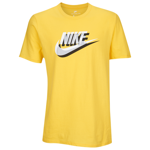 Nike Graphic T-Shirt - Men's - Casual - Clothing - Tour Yellow/Black/Grey