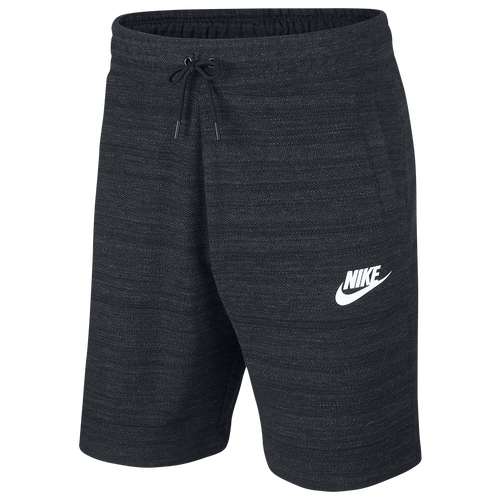 Nike Advance 15 Knit Shorts - Men's - Casual - Clothing - Black Heather ...