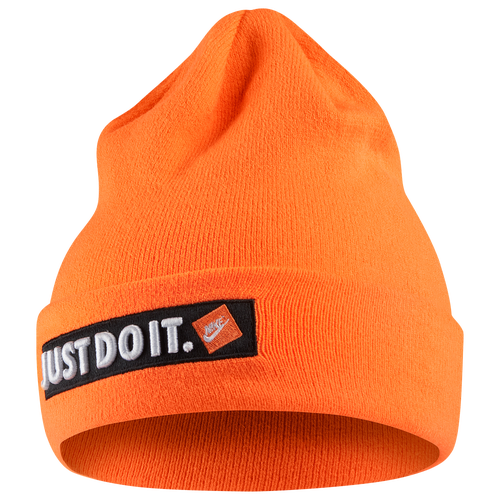 orange beanie nike