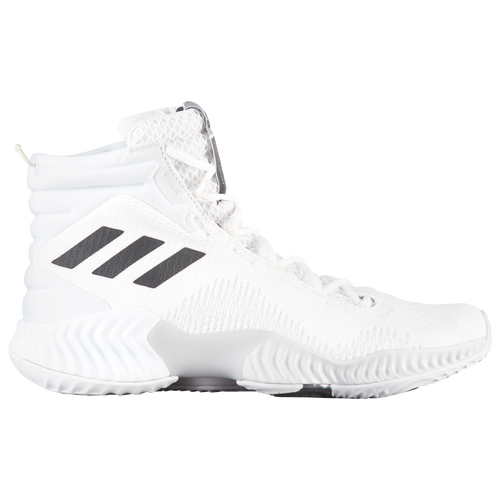 adidas Pro Bounce Mid 2018 - Men's - Basketball - Shoes - White/Black
