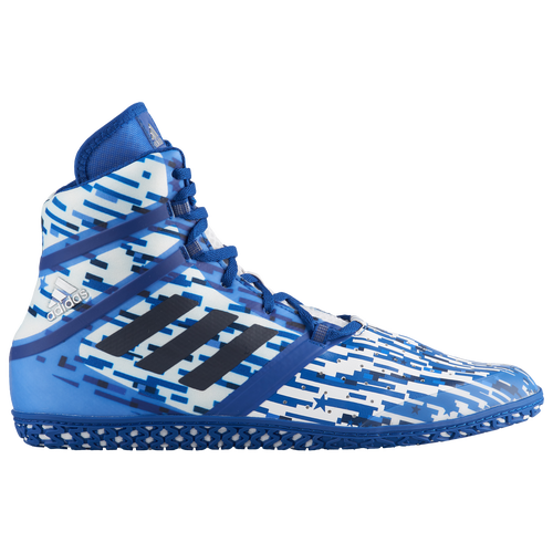 adidas Flying Impact Men's Wrestling Shoes Blue/White/Black