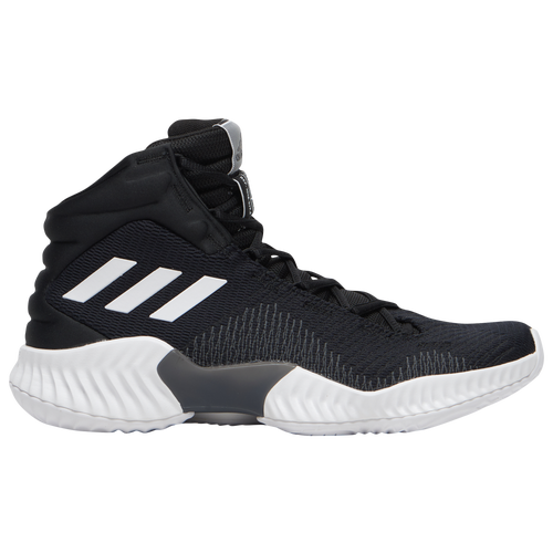 adidas Pro Bounce Mid 2018 - Men's - Basketball - Shoes - Black/White