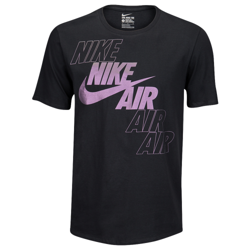 Nike Graphic T-Shirt - Men's - Casual - Clothing - Black/Virus Wine