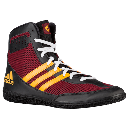 adidas Mat Wizard Men's Wrestling Shoes Energy Red/Yellow/Black